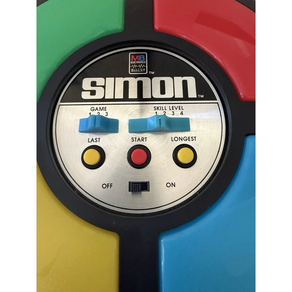 Simon Game 1978 Vintage Milton Bradley Computer Memory Game AS IS